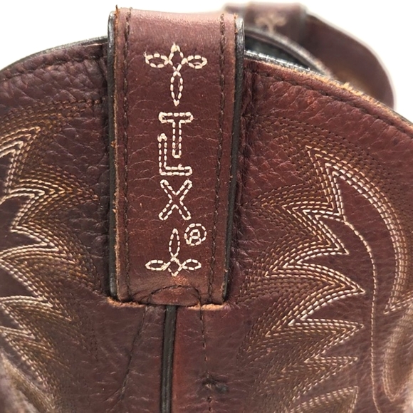 Tony Lama TLX Pitstop Steel Toe Leather Waterproof Work Boots Men's 8D - Picture 6 of 14